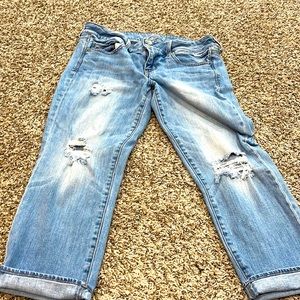 American Eagle crop jeans size 10